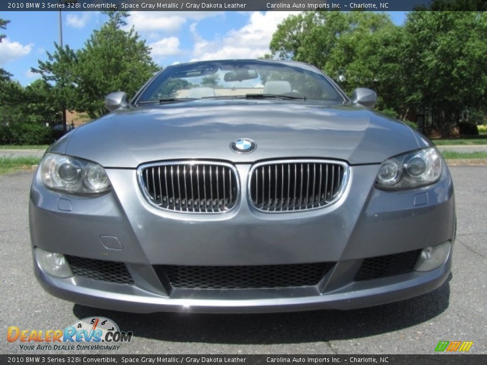 2010 BMW 3 Series 328i Convertible Space Gray Metallic / Gray Dakota Leather Photo #4
