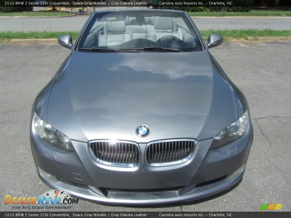 2010 BMW 3 Series 328i Convertible Space Gray Metallic / Gray Dakota Leather Photo #5