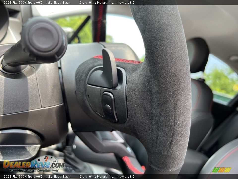 2023 Fiat 500X Sport AWD Steering Wheel Photo #12