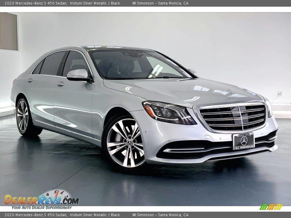 Front 3/4 View of 2020 Mercedes-Benz S 450 Sedan Photo #34