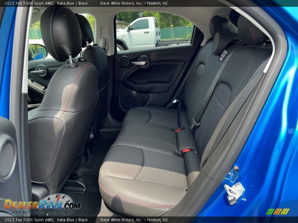 Rear Seat of 2023 Fiat 500X Sport AWD Photo #13