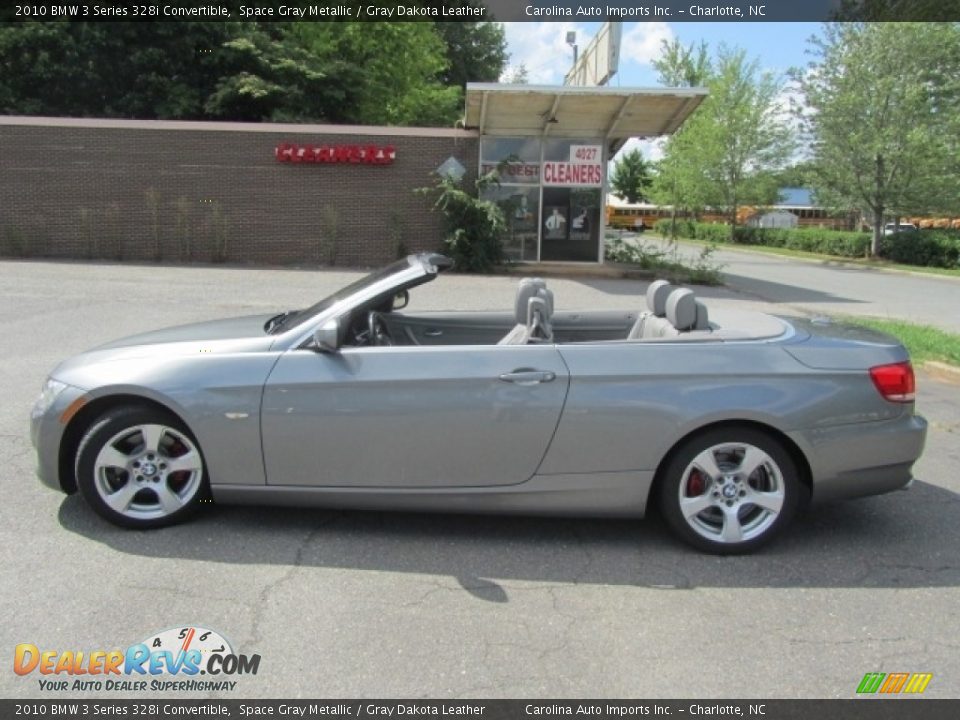 Space Gray Metallic 2010 BMW 3 Series 328i Convertible Photo #7