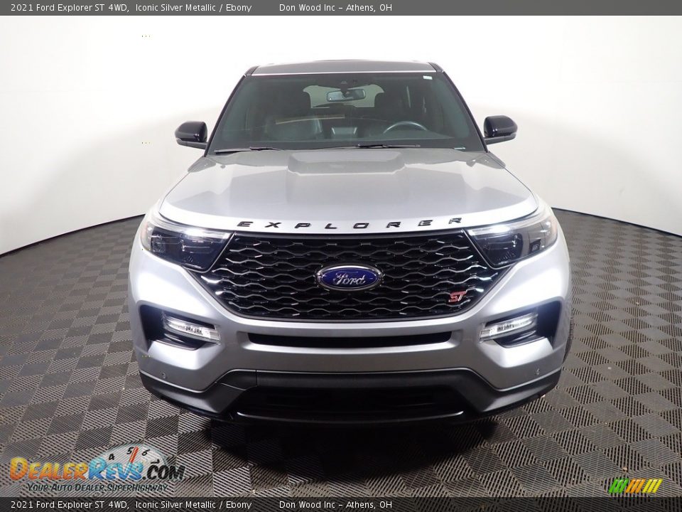 2021 Ford Explorer ST 4WD Iconic Silver Metallic / Ebony Photo #6