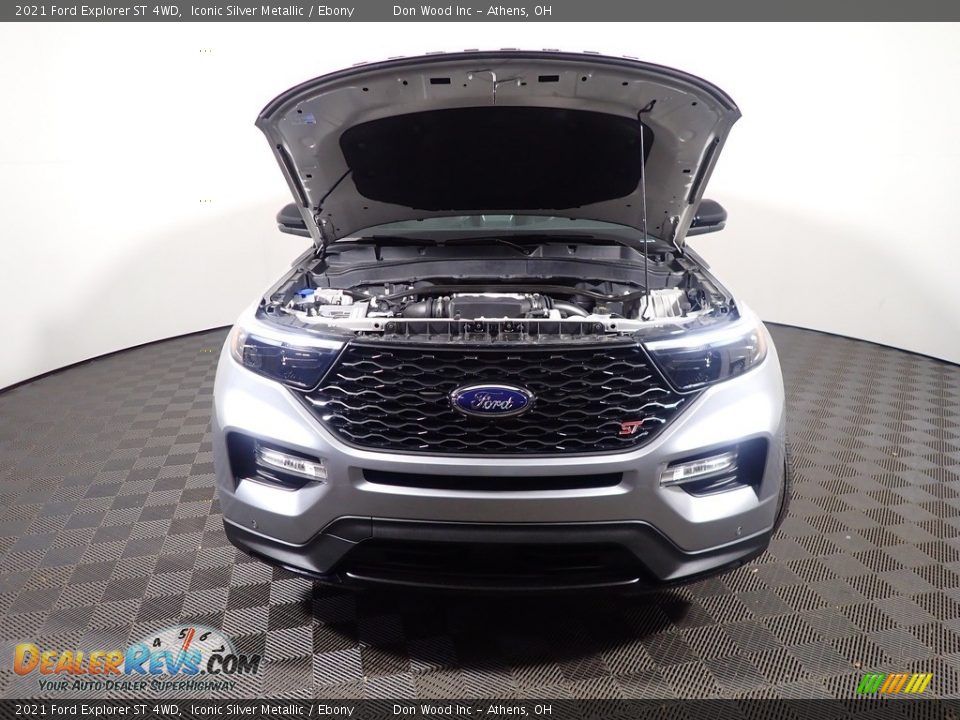 2021 Ford Explorer ST 4WD Iconic Silver Metallic / Ebony Photo #7