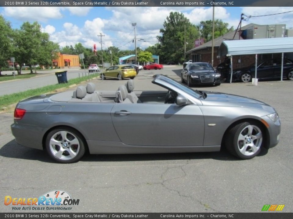 Space Gray Metallic 2010 BMW 3 Series 328i Convertible Photo #11