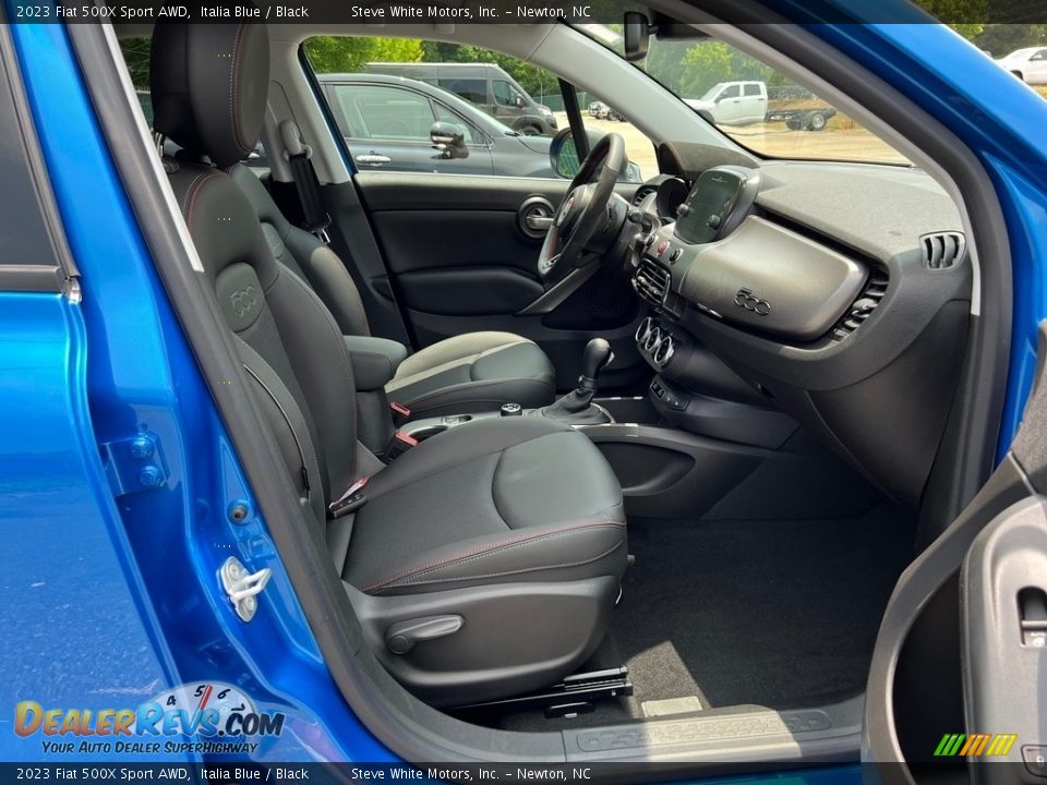 Front Seat of 2023 Fiat 500X Sport AWD Photo #17