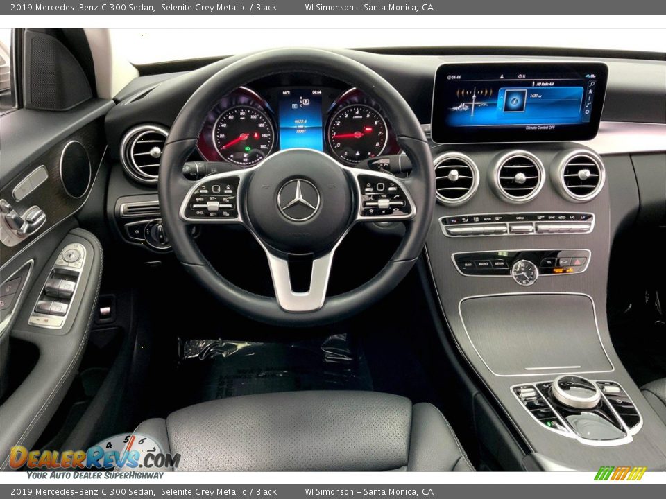 2019 Mercedes-Benz C 300 Sedan Selenite Grey Metallic / Black Photo #4