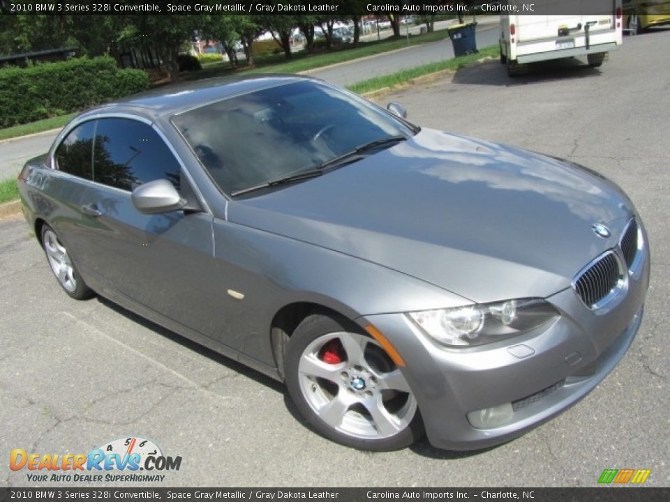 Space Gray Metallic 2010 BMW 3 Series 328i Convertible Photo #12