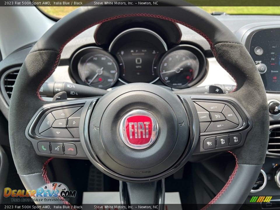 2023 Fiat 500X Sport AWD Steering Wheel Photo #18