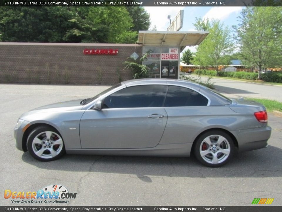 Space Gray Metallic 2010 BMW 3 Series 328i Convertible Photo #13