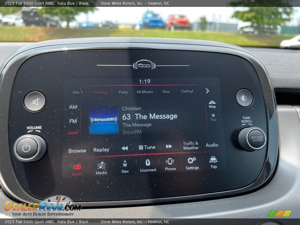 Audio System of 2023 Fiat 500X Sport AWD Photo #20