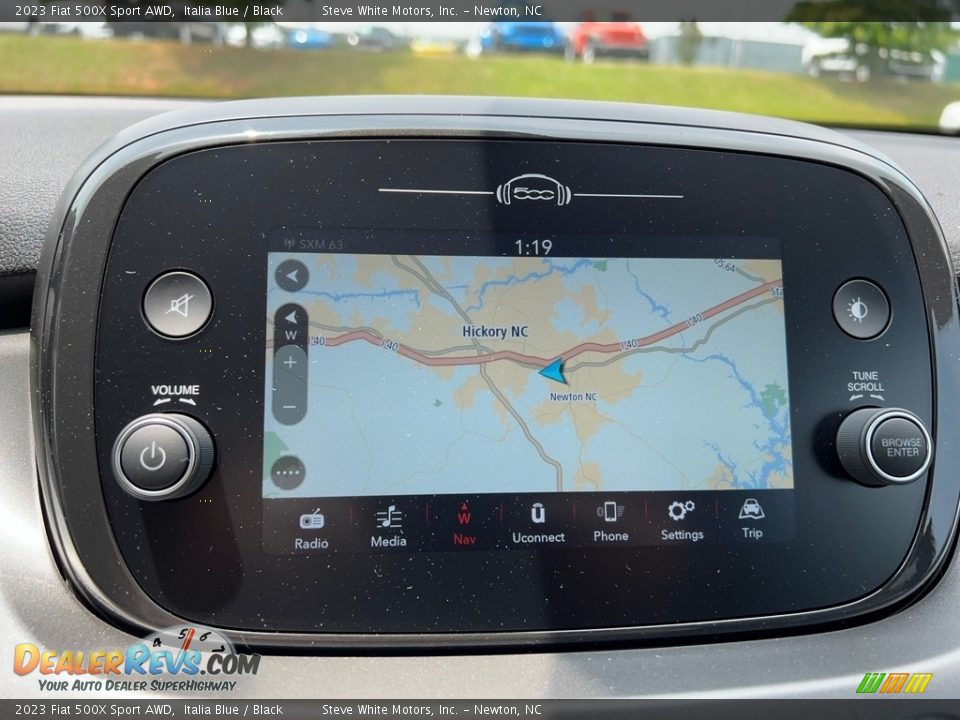 Navigation of 2023 Fiat 500X Sport AWD Photo #21