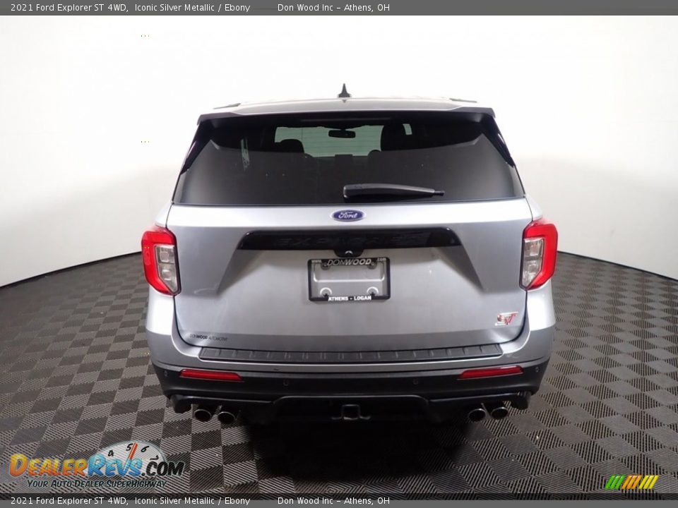 2021 Ford Explorer ST 4WD Iconic Silver Metallic / Ebony Photo #13