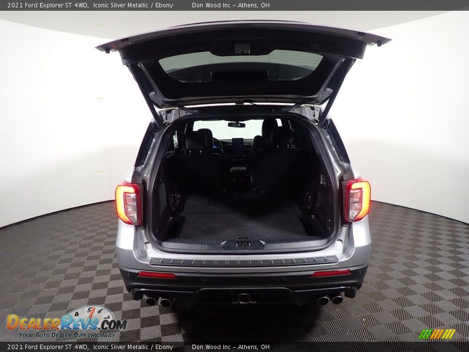 2021 Ford Explorer ST 4WD Iconic Silver Metallic / Ebony Photo #14