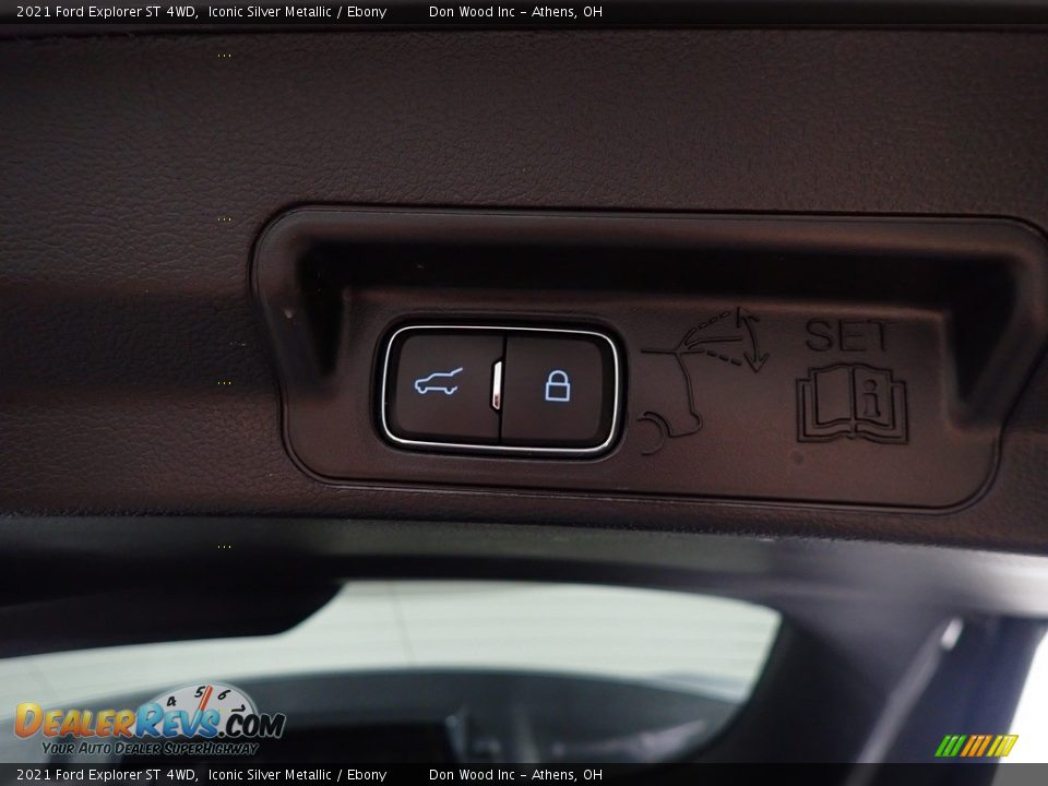 2021 Ford Explorer ST 4WD Iconic Silver Metallic / Ebony Photo #15