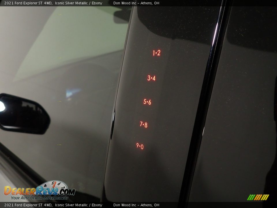 2021 Ford Explorer ST 4WD Iconic Silver Metallic / Ebony Photo #19