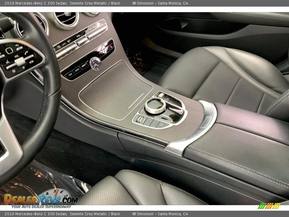 2019 Mercedes-Benz C 300 Sedan Selenite Grey Metallic / Black Photo #17