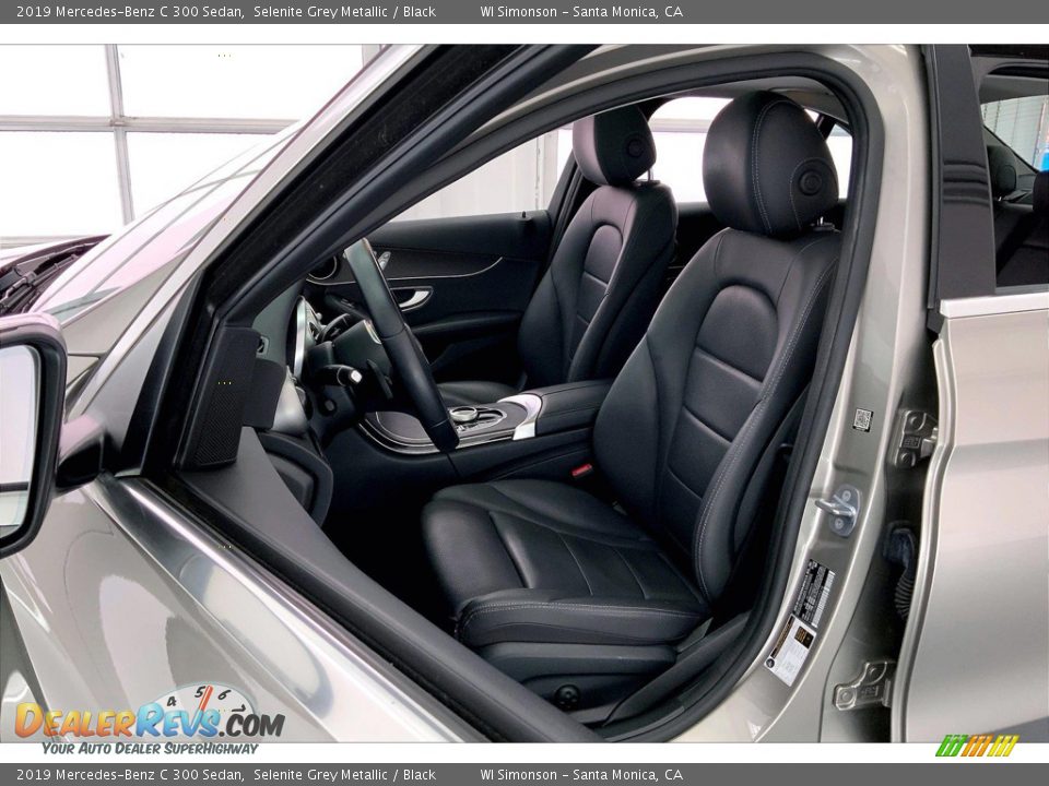 2019 Mercedes-Benz C 300 Sedan Selenite Grey Metallic / Black Photo #18