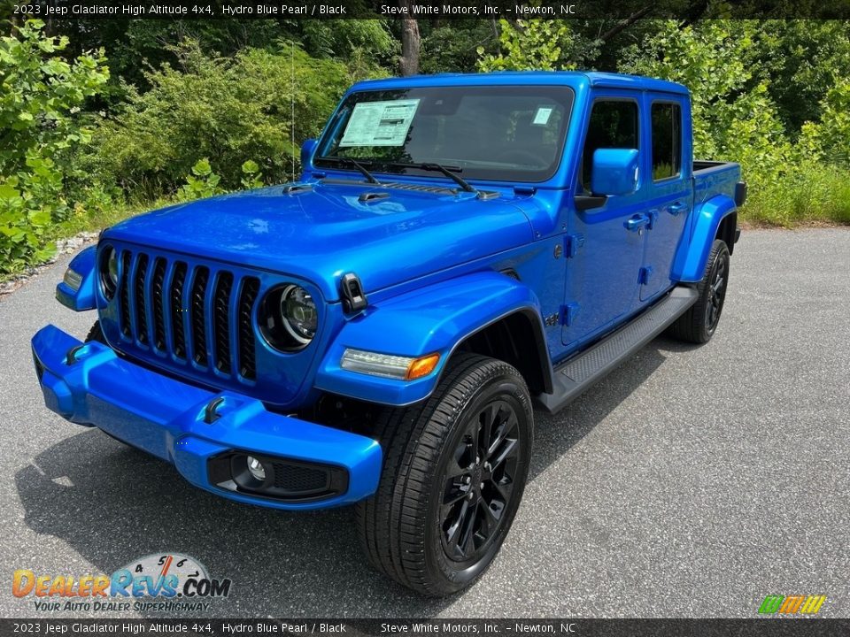 2023 Jeep Gladiator High Altitude 4x4 Hydro Blue Pearl / Black Photo #2