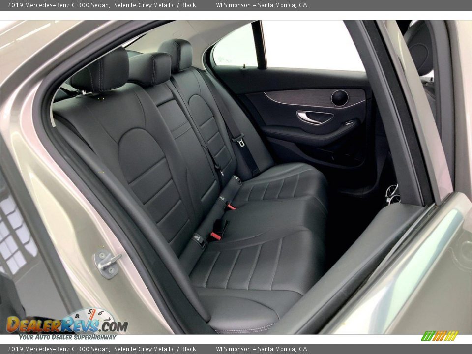 2019 Mercedes-Benz C 300 Sedan Selenite Grey Metallic / Black Photo #19