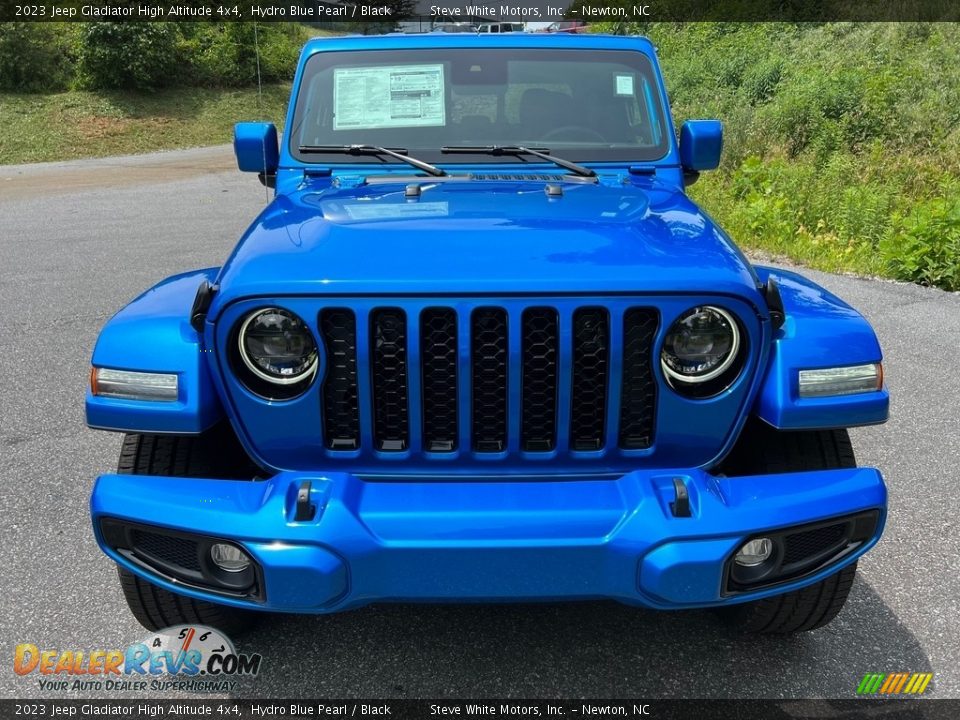 2023 Jeep Gladiator High Altitude 4x4 Hydro Blue Pearl / Black Photo #3