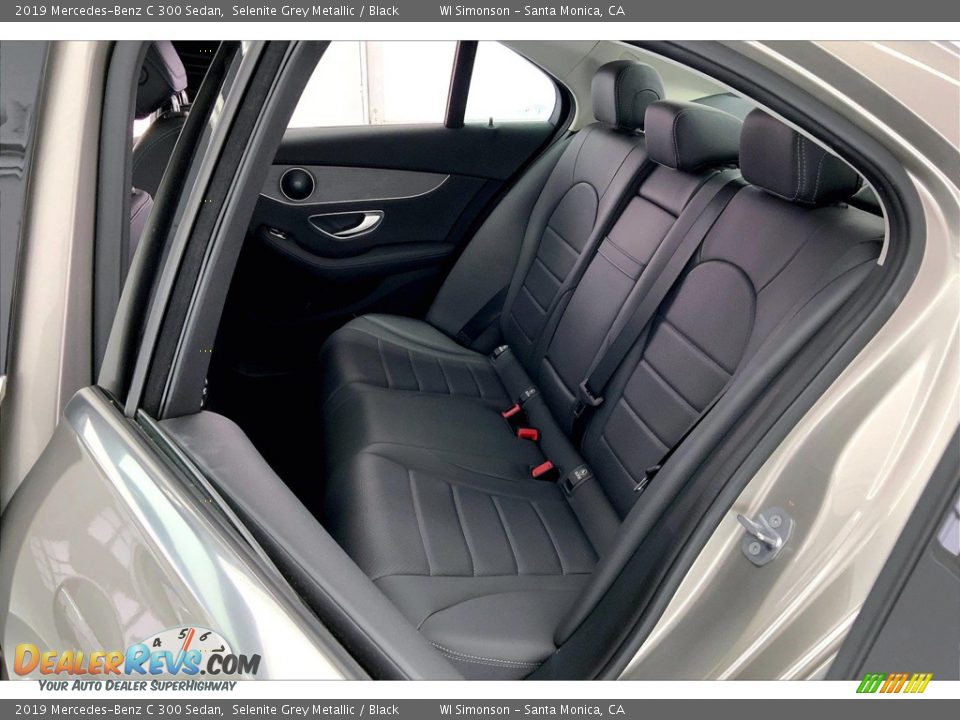 2019 Mercedes-Benz C 300 Sedan Selenite Grey Metallic / Black Photo #20