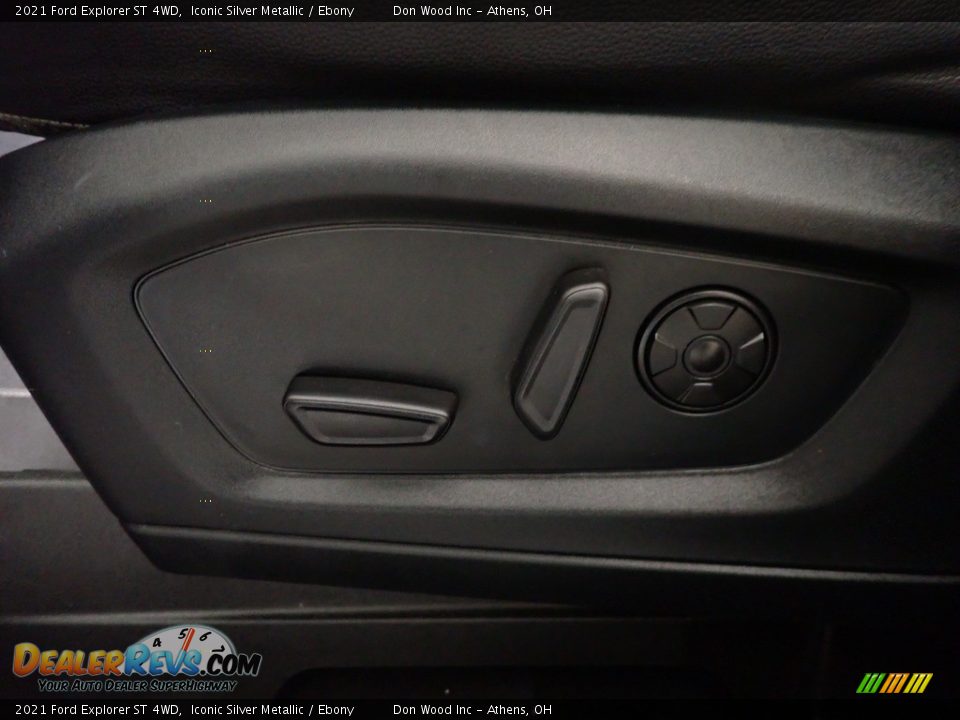 2021 Ford Explorer ST 4WD Iconic Silver Metallic / Ebony Photo #23