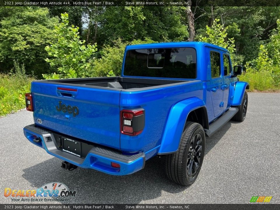 2023 Jeep Gladiator High Altitude 4x4 Hydro Blue Pearl / Black Photo #6