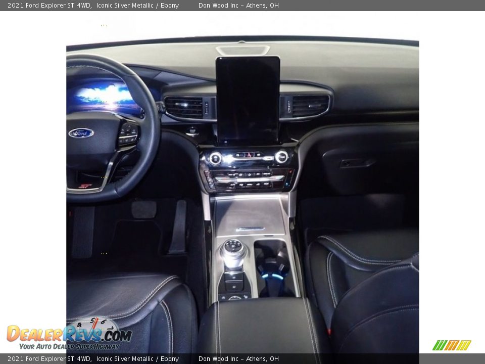 2021 Ford Explorer ST 4WD Iconic Silver Metallic / Ebony Photo #25
