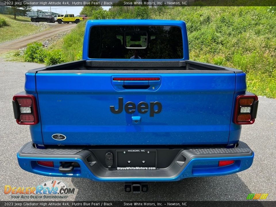 2023 Jeep Gladiator High Altitude 4x4 Hydro Blue Pearl / Black Photo #7