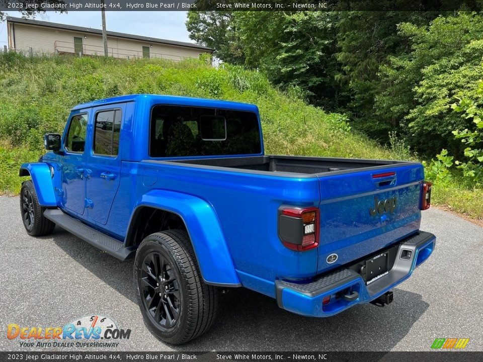 2023 Jeep Gladiator High Altitude 4x4 Hydro Blue Pearl / Black Photo #9
