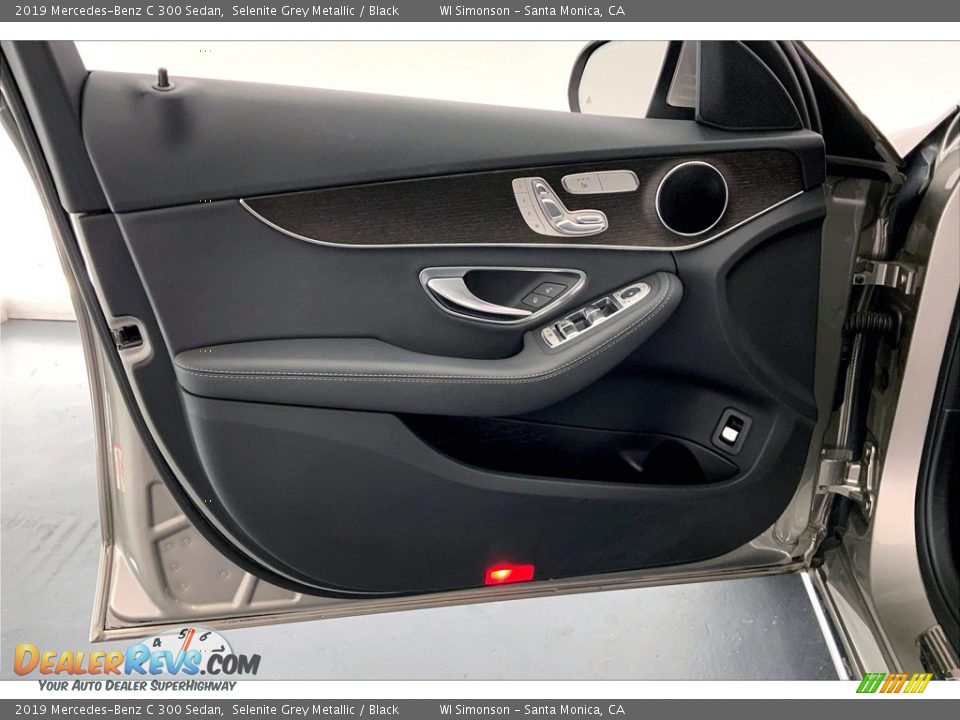 2019 Mercedes-Benz C 300 Sedan Selenite Grey Metallic / Black Photo #26