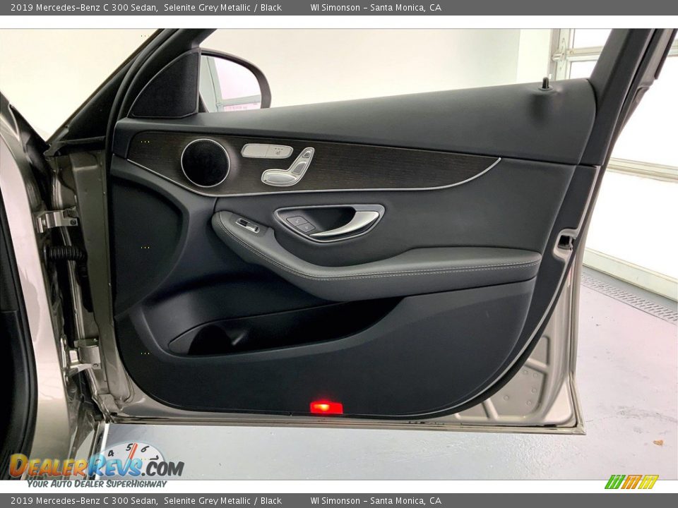 2019 Mercedes-Benz C 300 Sedan Selenite Grey Metallic / Black Photo #27