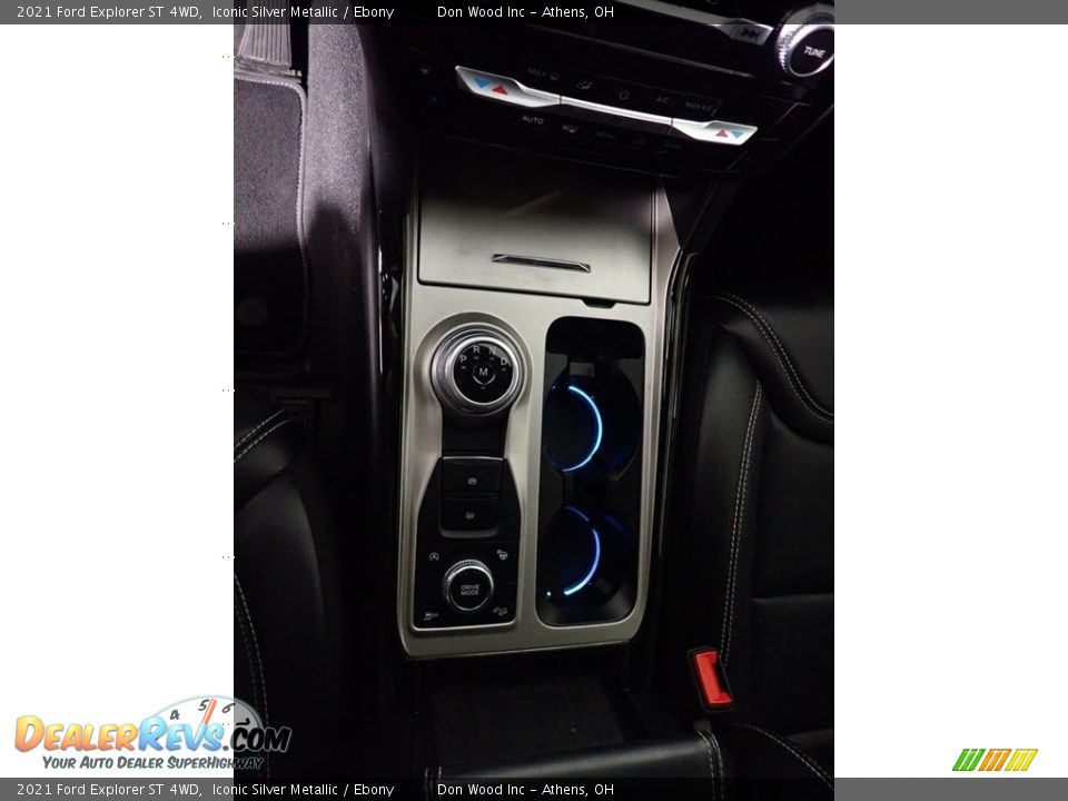 2021 Ford Explorer ST 4WD Iconic Silver Metallic / Ebony Photo #32