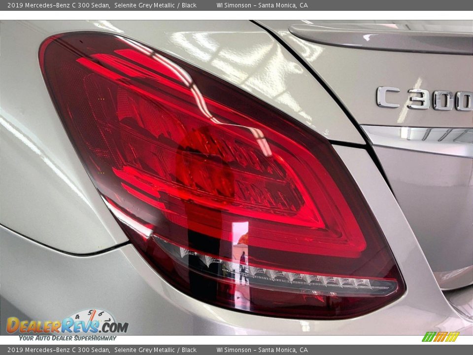 2019 Mercedes-Benz C 300 Sedan Selenite Grey Metallic / Black Photo #29
