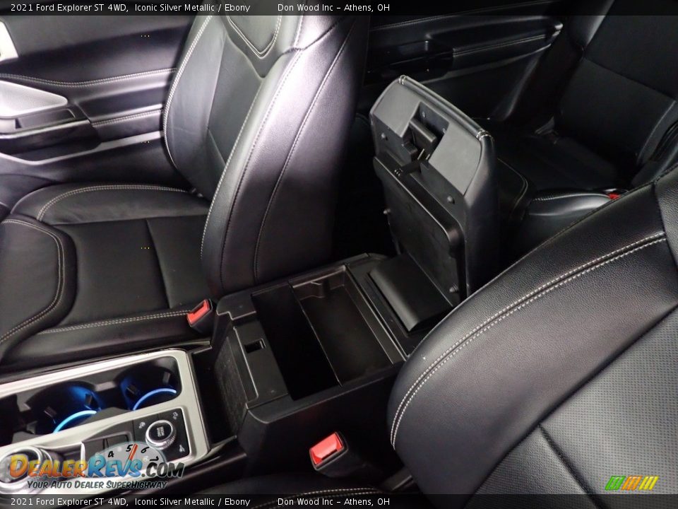 2021 Ford Explorer ST 4WD Iconic Silver Metallic / Ebony Photo #33