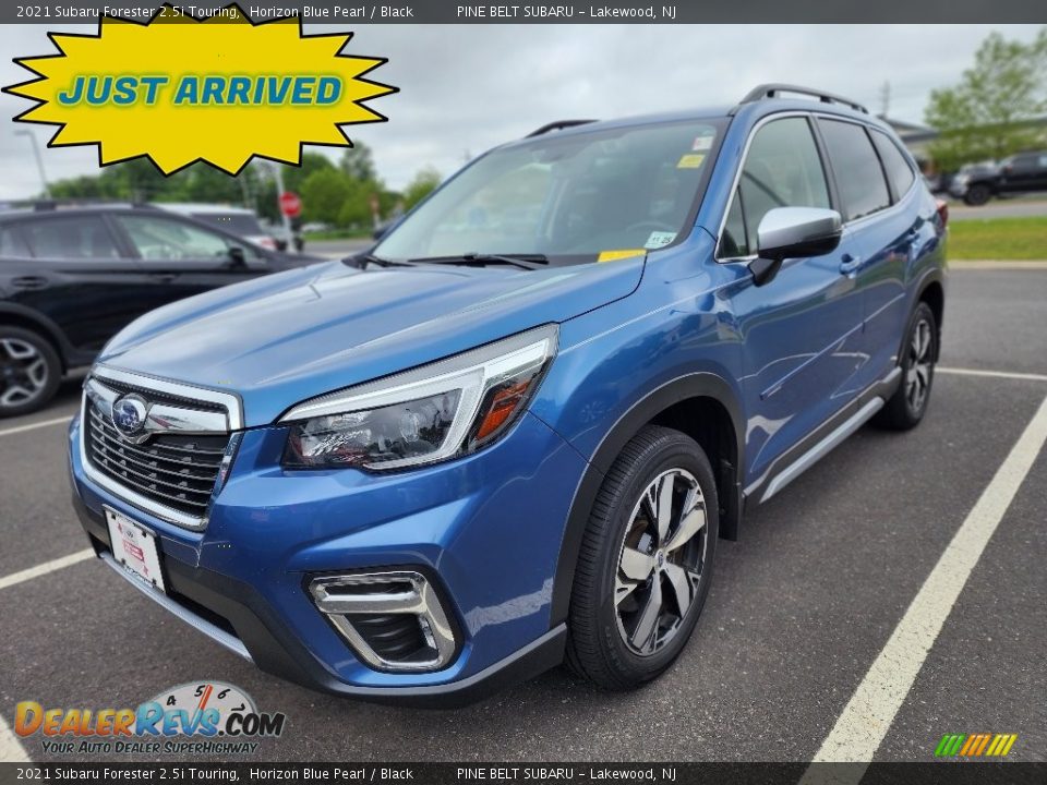 2021 Subaru Forester 2.5i Touring Horizon Blue Pearl / Black Photo #1