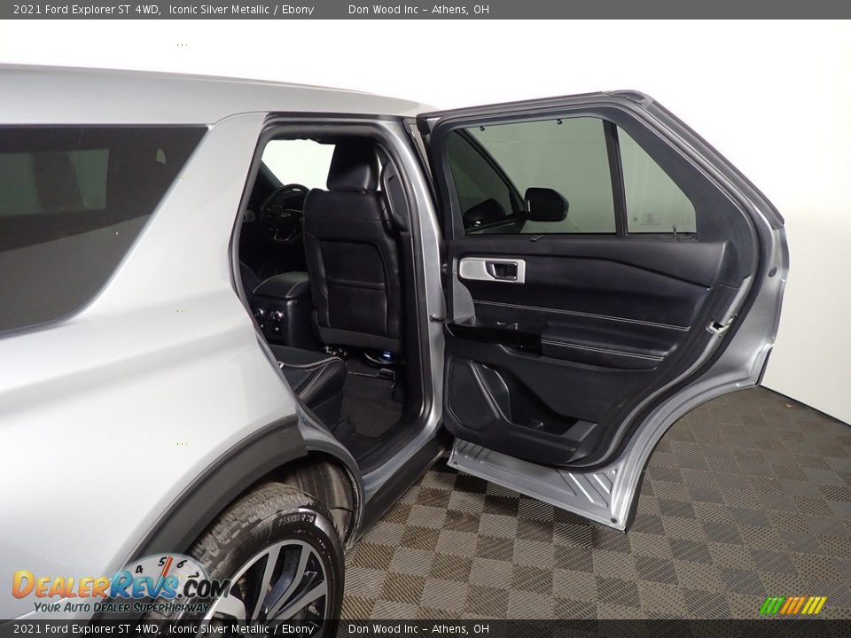 2021 Ford Explorer ST 4WD Iconic Silver Metallic / Ebony Photo #36