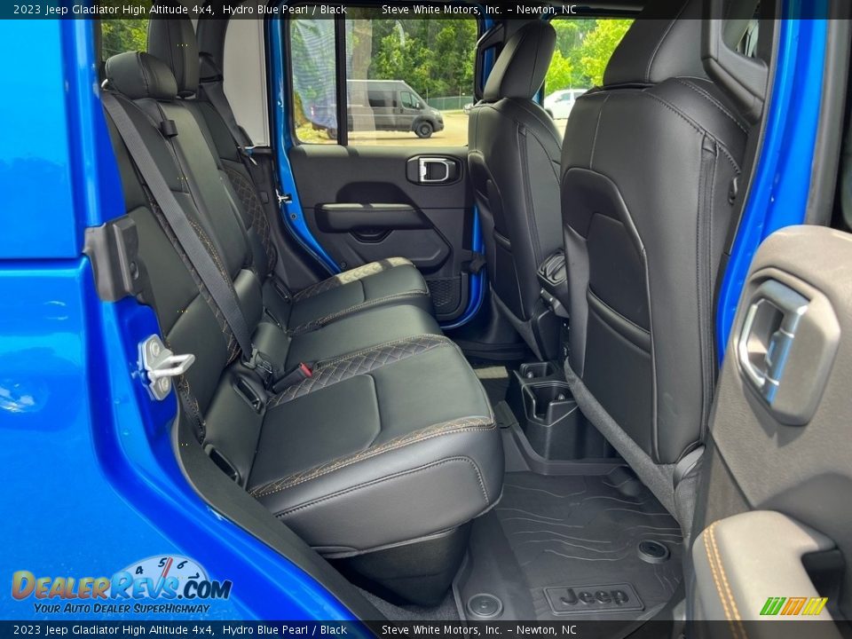 Rear Seat of 2023 Jeep Gladiator High Altitude 4x4 Photo #16