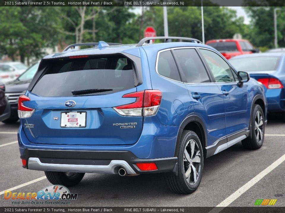 2021 Subaru Forester 2.5i Touring Horizon Blue Pearl / Black Photo #4