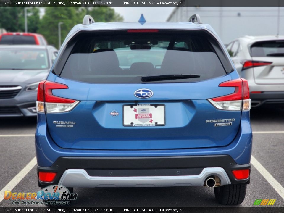 2021 Subaru Forester 2.5i Touring Horizon Blue Pearl / Black Photo #6