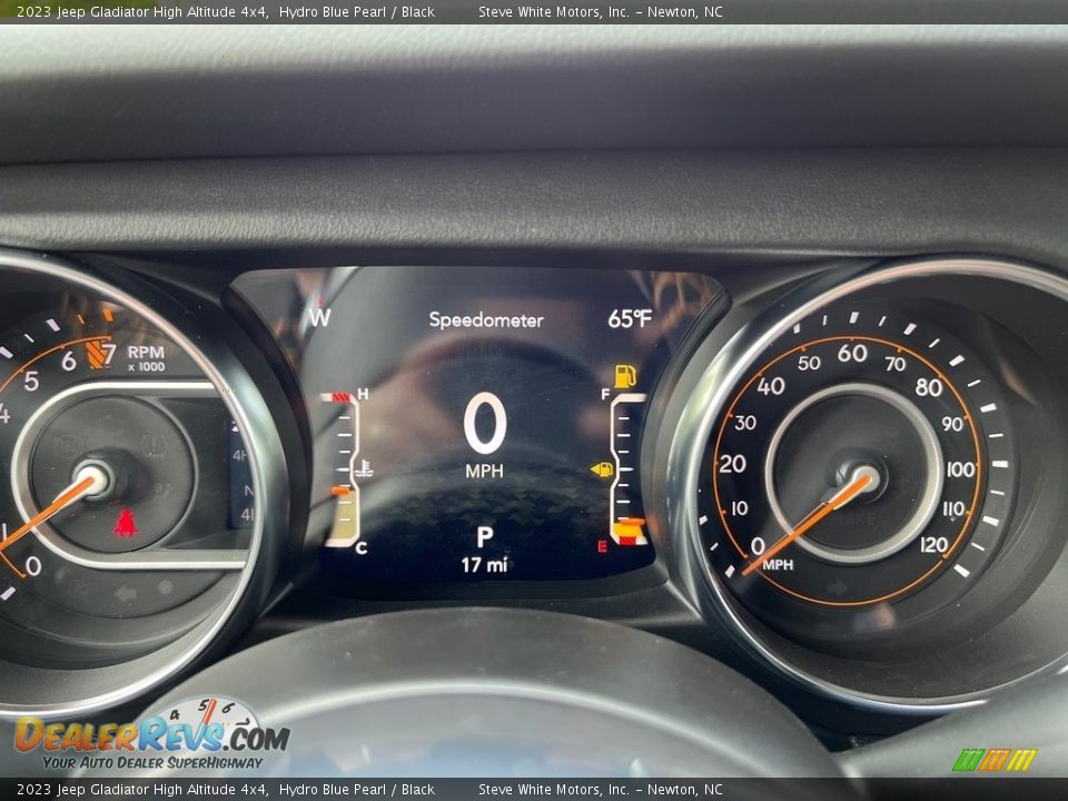 2023 Jeep Gladiator High Altitude 4x4 Gauges Photo #20