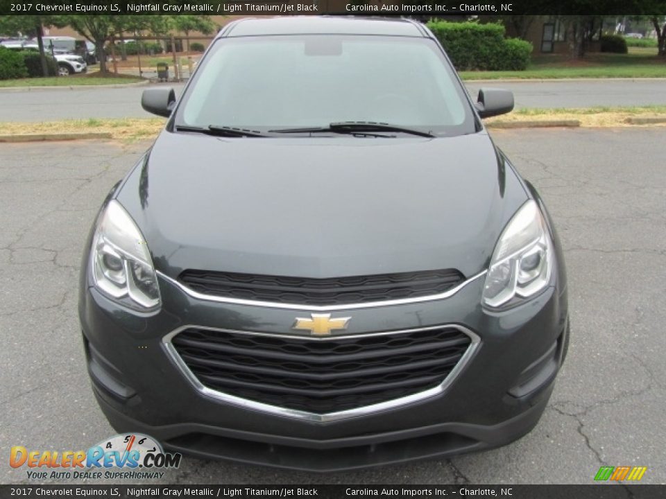 2017 Chevrolet Equinox LS Nightfall Gray Metallic / Light Titanium/Jet Black Photo #4