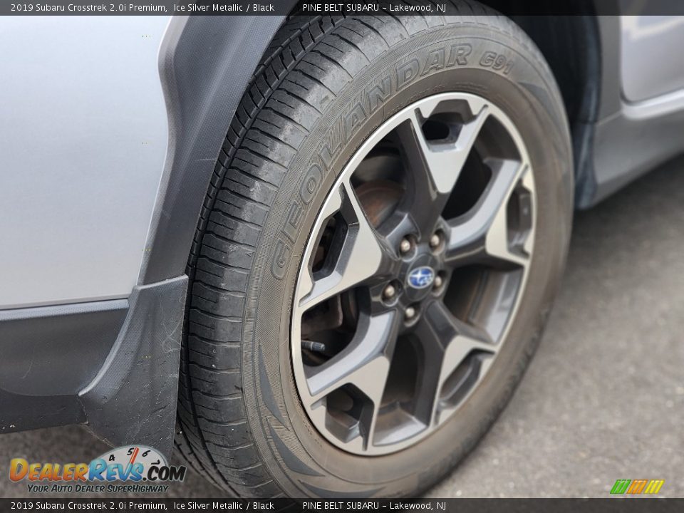 2019 Subaru Crosstrek 2.0i Premium Ice Silver Metallic / Black Photo #6