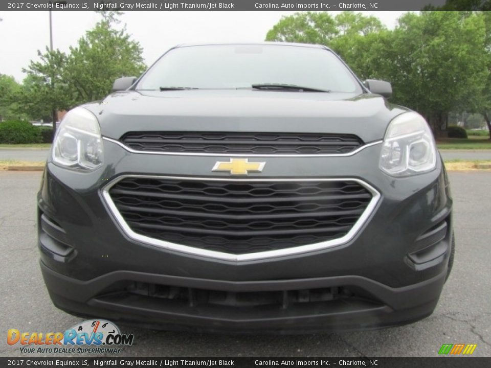 2017 Chevrolet Equinox LS Nightfall Gray Metallic / Light Titanium/Jet Black Photo #5