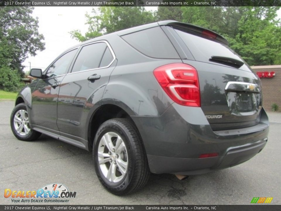 2017 Chevrolet Equinox LS Nightfall Gray Metallic / Light Titanium/Jet Black Photo #7