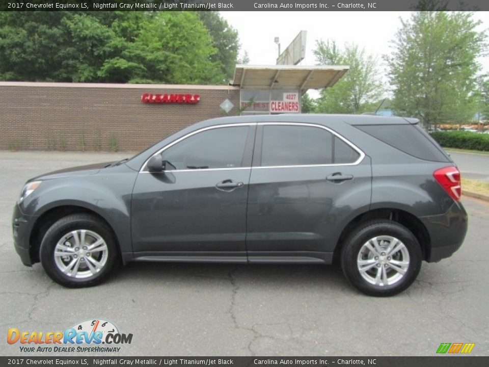 Nightfall Gray Metallic 2017 Chevrolet Equinox LS Photo #8