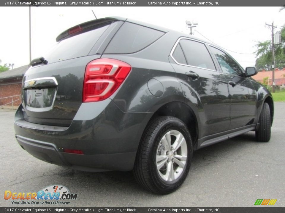 2017 Chevrolet Equinox LS Nightfall Gray Metallic / Light Titanium/Jet Black Photo #10