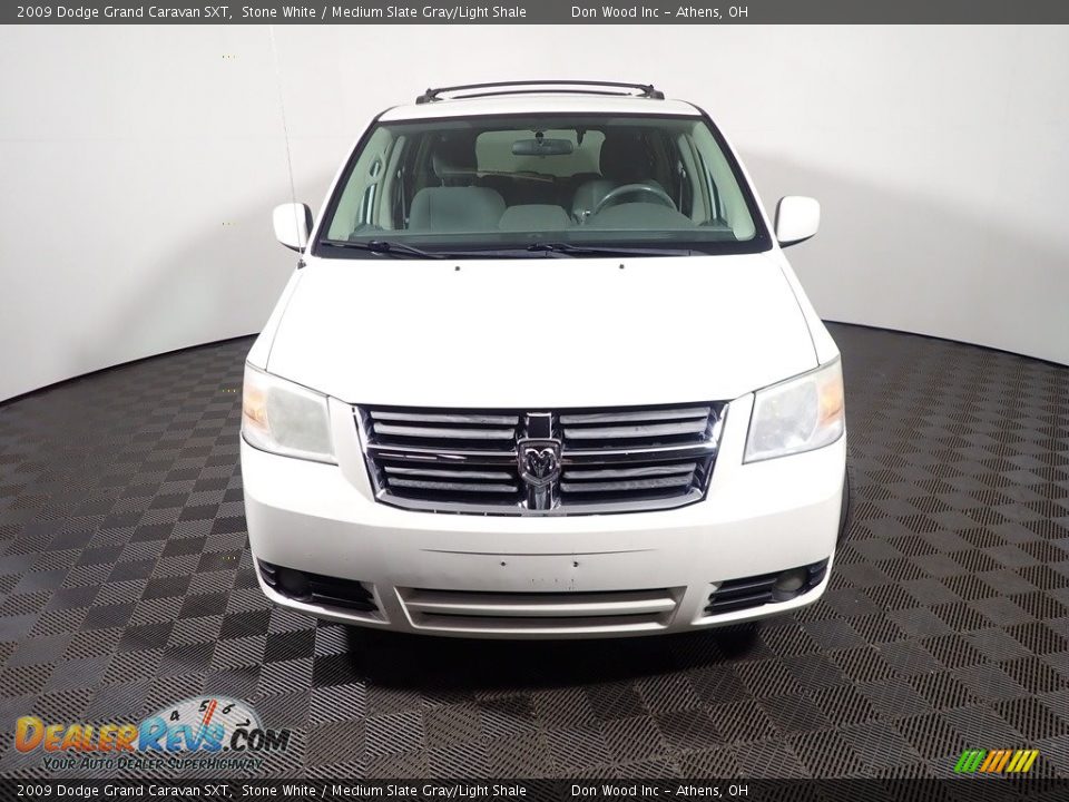 2009 Dodge Grand Caravan SXT Stone White / Medium Slate Gray/Light Shale Photo #9