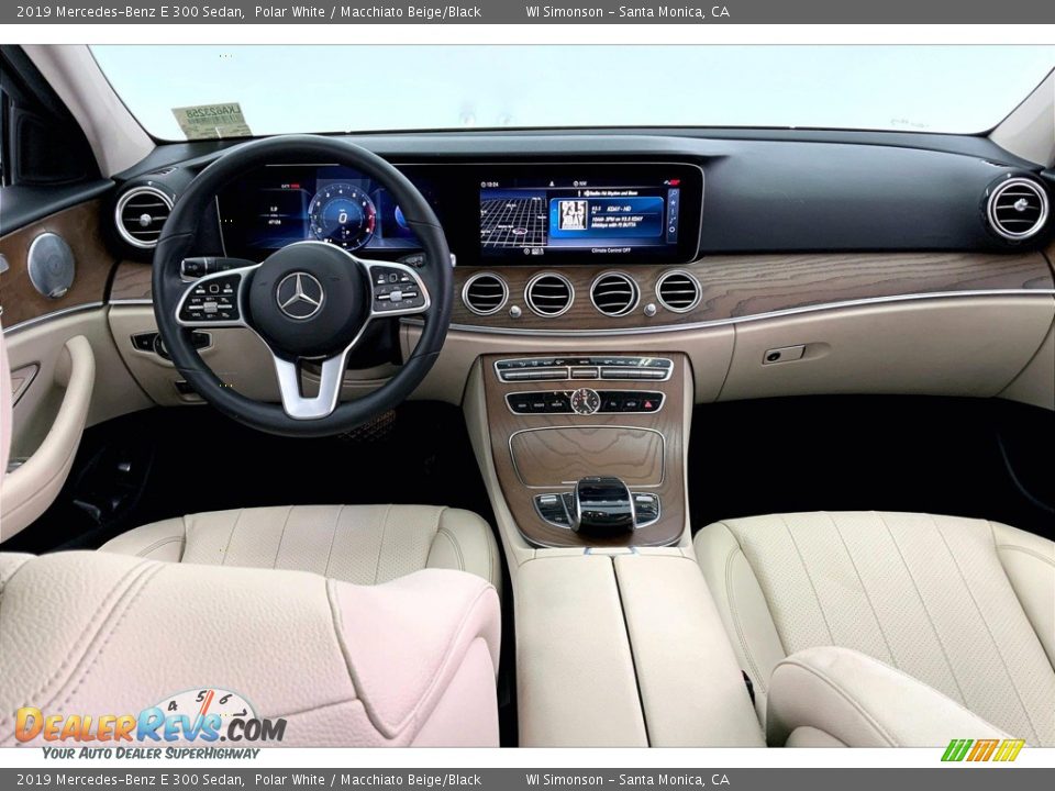Macchiato Beige/Black Interior - 2019 Mercedes-Benz E 300 Sedan Photo #15